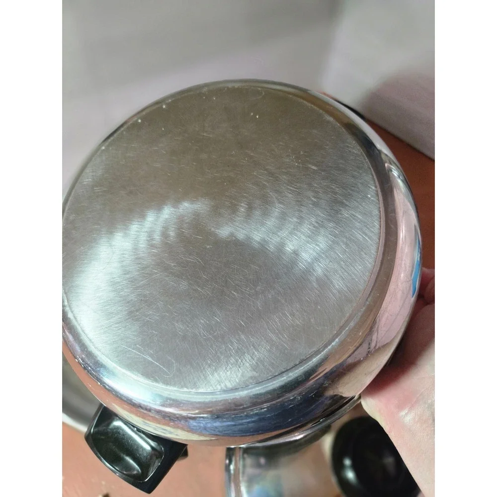 West Bend Familie Slo-Cooker 4 Quart 5-Ply Stainless MultiCore Vintage 7325 USA